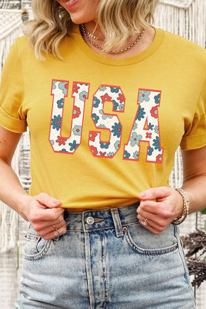 USA 4th Of July America Patriotic Graphic T Shirts