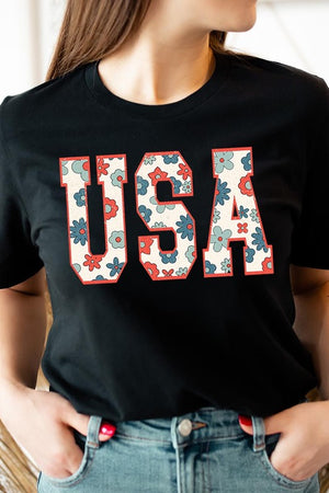 USA 4th Of July America Patriotic Graphic T Shirts