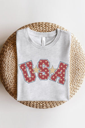 USA Star 4th of July America Graphic T Shirts