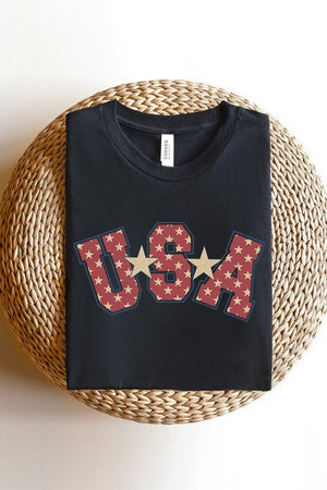 USA Star 4th of July America Graphic T Shirts