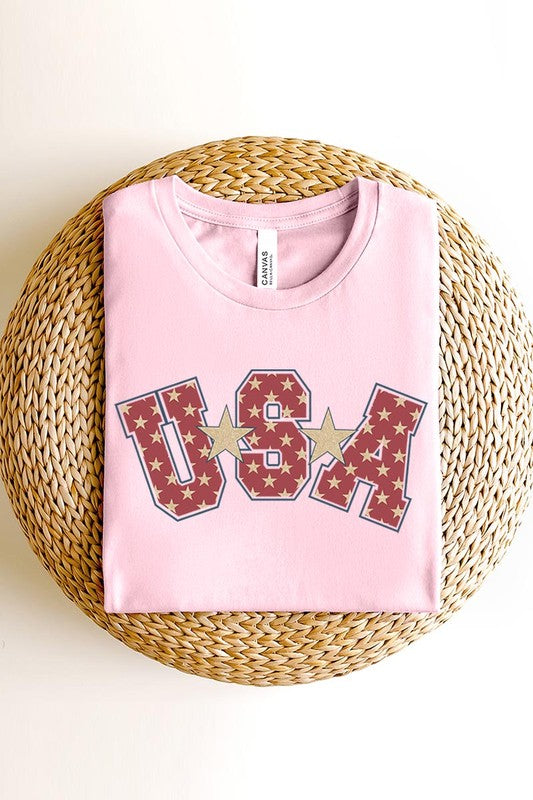 USA Star 4th of July America Graphic T Shirts