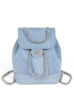 Denim Fashion Backpack