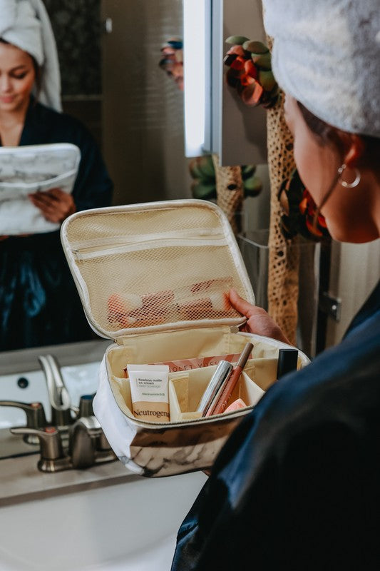 Marble Makeup Cases