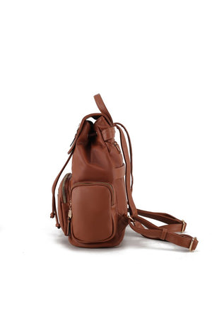 Ivanna Oversize Backpack Vegan Leather by Mia