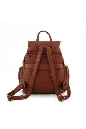 Ivanna Oversize Backpack Vegan Leather by Mia