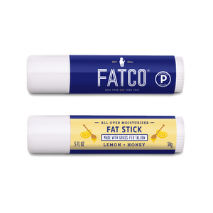 FAT STICK, Lemon + Honey, 0.5 OZ