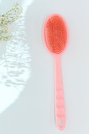 Pretty In Pink Silicone Brush