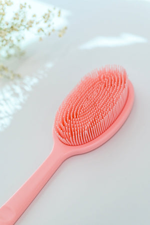 Pretty In Pink Silicone Brush