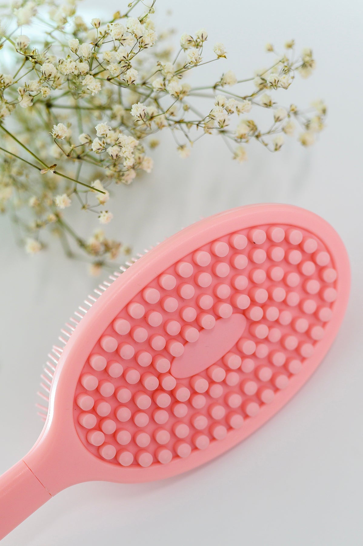 Pretty In Pink Silicone Brush