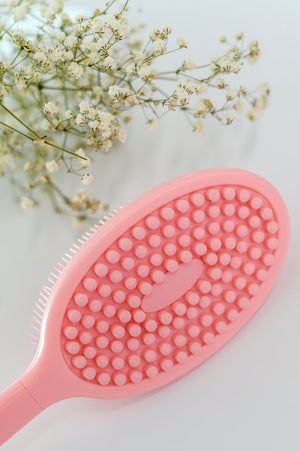 Pretty In Pink Silicone Brush