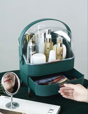 Ava Beauty Storage in Jade